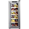 Cecotec Cantinetta Vino Bolero GrandSommelier 1270 CoolWood. 12 Bottiglie, Termoelettrica, Silenziosa 35dB, Temperatura 8-18ºC, Pannello Touch, LED Interno, Eco-Friendly, Design Elegante e Moderno