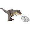 Jurassic World- T-Rex Passi Letale Articolato con Suoni, Giocattolo per Bambini 4+Anni, GWD67