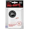 Ultra Pro Ultra-Pro 41398 Bustine Small Pro Matte, Bianco, 60 Pezzi