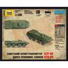 Zvezda Games - Modellino Carro Armato Hot War: Btr-80