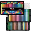 STABILO - Pennarello Premium - Pen 68 | ARTY, Scatola in Metallo da 50, Colori Assortiti