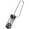 MAGICLULU Supporto per Asta Portabandiera Marittima in Acciaio Inox per Yacht | Clip di Montaggio, Uso su Viaggi in Mare e Bandiere Marine, Finitura Argento, Confezione Singola