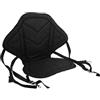 ULTECHNOVO Cuscino Schienale Kayak Comodo Supporto Ergonomico Riutilizzabile | Tessuto Oxford Nero, Installazione Semplice, Uso Esterno, per Kayak, Schienale Pratico e Confortevole