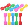 VGEBY Manubri per Bambini, 10 Pezzi Resistenza Regolabile, Giochi Educativi Bambini Plastica Sviluppo Motorio for Educazione Precoce Scuole Casa Terapia