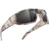 OhO sunshine Bluetooth occhiali da sole, occhiali da sole con lenti polarizzate UV400 protezione sicurezza wireless Open Ear, unisex design sport Headset per tutte le versioni di iPhone/Samsung e Smart Phone