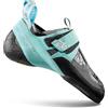 LA SPORTIVA Donna Skwama Vegan Scarpe da Arrampicata, Carbon-Turquoise, 38.5