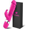 Cacuola Sex Toys Vibratore Rabbit, Vibratoreper Donna Telecomando Realistico 7 Vibrazione Modalità, Adatto Toys Sessuali Per Sexytoysys Donna Gochi Erotiici Per Coppie, Vibratori Punto G Squirting Sex Toy