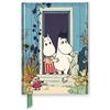 Flame Tree Gift Moomins on the Riviera Foiled Pocket Journal