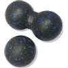 TzzXzz Pallina Massaggio Muscolare, Set 1x Palla Doppia 1x Pallina da Massaggio - Peanut Massage Ball e Sfera singola - Palle Automassaggio Trigger Point Sfere Lacrosse