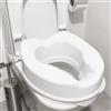 OrtoPrime Ascensore WC adulto 15 cm Sedile sollevatore WC universale - Sollevatore wc adulto ortopedico - Adattatore wc anziani - Ascensore WC rialzato per wc disabili. (senza coperchio)