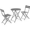 Bizzotto SET BISTROT AUSTIN ANTRACITE