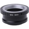 ECVGHD Anello adattatore da M42 a Micro 4/3 M4/3 per G1 GH1 per E-P1 EP