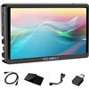 FEELWORLD FW568S 6 pollici SDI Field Monitor Full HD 1920x1080 IPS DSLR Camera Monitor con forma d'onda LUT Peak Video Focus F970 Alimentazione esterna e kit di installazione 3G SDI 4K HDMI Ingresso