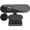 ECVGHD PC ad alta definizione 1080P Webcam Autofocus Web Camera Doppio Microfoni USB Plug