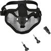 Whoasyst Supporto flessibile per Action Camera Head Mount per Action 5/4/3 Head First Person View Video Outdoor Live Bracket Mount