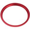 Auratrove Anello lente in alluminio per Fuji X100V X100VI 56mm rosso (rosso) | Costruzione in lega di alluminio, finitura rossa, protegge l'obiettivo, si adatta a X100V/VI, aggiornamento elegante