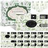 Entallor Confezione da 12 fotocamere usa e getta per matrimoni con pellicola aggiornata da 35 mm, fotocamera usa e getta all'eucalipto con flash, ISO 400, 17 esposizioni per viaggi all'aperto