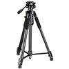 BRESSER Treppiede da viaggio Bresser 180 cm in alluminio con testa 3D bolla e piastra rapida 1,66 kg