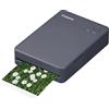 Canon SELPHY QX20 Stampante Fotografica Portatile, Sublimazione 100 Anni | Stampante fotografica portatile per cellulare; sublimazione Wi-Fi, formati 10x15 e adesivi, batteria 20 stampe