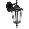 V-TAC VT-750 Portalampada lanterna Small Facing-Down alluminio IP44 nero E27 - sku 7068