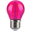 V-TAC VT-2132 Lampadina led rosa lampada 2W E27 G45 filamento vetro colorato pink - SKU 217410