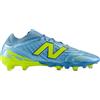 New Balance Scarpa da Calcio Uomo New Balance Tekela Pro Low Laced FG V5 Terreni Compatti Azzurro Verde
