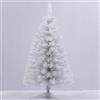 cosedacasa Albero di Natale Artificiale Bianco Piccolo per addobbi da Decorazioni casa 90CM 135 Punte con Base in plastica Piccolo da Poter sistemare Dove Si Desidera