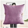 RTSFKFS Fodere per Cuscini 80x80 Quadrato Copricuscini Divano Federa Cuscino 50x50 Copri Cuscino Letto Decorazione Fodere Cuscini 60x60 Extra Large Sofa Pillow Covers(Purple,70x70cm 1pc)