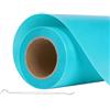 XAHMBSS Vinile Termoadesivo per Tessuti 30,5 cm x 3 m,Pellicola per Plotter in Vinile a Trasferimento Termico,Facile da Tagliare e Eliminare per T-Shirt (Turchese)