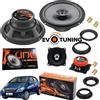 Hertz EvoTuning Kit 4 Casse Altoparlanti Hertz X165 +DCX100.3 Ant e Post per Mercedes Classe A