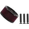 Trask TM-1020-BPBK AIR FILTER BIG PWR ASLT B XL 1200 CA ABS SPORTSTER CUSTOM LE A 2014