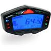 KOSO BA038010 DASH PANEL RACE BLK/BLU CRUSCOTTO DA GARA DB-03