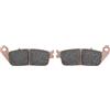 EBC EPFA196HH PASTICCHE FRENO IN METALLO SINTERIZZATO HONDA NSA 700 ABS DN-01 2010