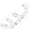 AKRAPOVIC H-B12R4 COLLETTORI E TUBI DI SCARICO BMW R 1200 GS 30 YEARS 2010