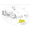 AKRAPOVIC P-HSY7SO2 PARACALORE YAMAHA XTZ 700 D TENERE WORLD RAID 2023