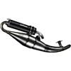 Leovince 4075B SCARICO COMPLETO TT BLACK EDITION FATTO A MANO GILERA RUNNER SP 50 DD 2006