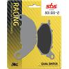 SBS 931DS-2 PASTIGLIE FRENO SINTERIZZATE DOPPIE DS RACING YAMAHA YZF-R3 2016