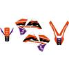 BLACKBIRD RACING 2514AB KIT GRAFICHE DREAM 5 KTM EXC 520 2001