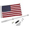 SHOW CHROME 52-965 FLAG POLE GL1800 18 HONDA GL 1800 ABS GOLDWING TOUR DCT 2019