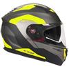 138.507G-ALV-19B CASCO CGM 507G PINCERS RACE -S- GRAFITE GIALLO FLUO OPACO