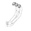 AKRAPOVIC H-Y9R3 HEADER SS MT-09 COLLETTORI E TUBI DI SCARICO