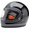 BILTWELL 1003-562-504 HELMET GRINGO S GLOSS STORM GRAY/BLACK TRACKER LG