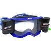 PRO GRIP PZ3303RO-104 GOGGLE VISTA BLUE ROLL OFF XXL + FREE CLEAR LENS