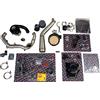 TRASK TM-7600 TURBO TORNADO M8 BLK/SS HARLEY FLHR 1750 ABS ROAD KING 107 2018