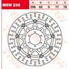 TRW MSW236 DISCO FRENO FLOTTANTE ROTONDO HONDA CBR 600 F 1999