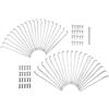 Drag Specialties 16-0501-BC629 CHR SPOKES STL HUB 16"D-C HARLEY XL 1200 V SEVENTY-TWO 2012
