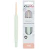 KnitPro Uncinetto Vybe in alluminio con impugnatura gommata - 3,25 mm