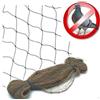 DIGITAL BIRD Rete di protezione bird net per Piccioni ed uccelli, rete per balconi di volatili (20x20mt, Pietra chiara, Sabbia)