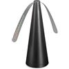 KMQRDZi Aeratore per mosche, repellente per mosche, zanzare, portatile, per tavolo, terrazza, ristorante, batteria necessaria (1, nero)