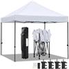 Generico Gazebo Da Esterno Resistente 3X3 MT in PVC Struttura in Metallo richiudibile a fisarmonica Impermeabile